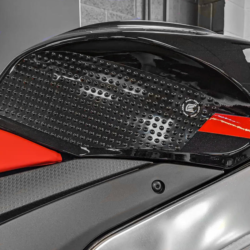 Load image into Gallery viewer, Eazi-Grip Aprilia RSV4 / Tuono V4 2021-2024 Black Tank Grips - EVO - BLACK
