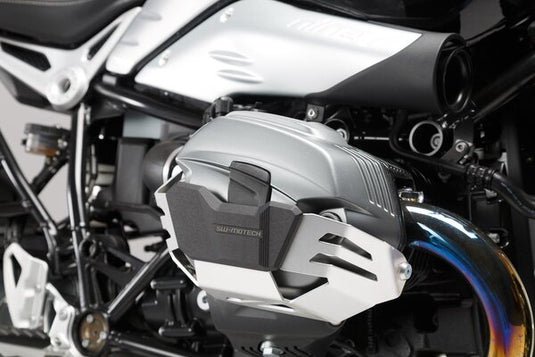 CYLINDER GUARD SW MOTECH SILVER BMW R NINE T 14-20 R1200GS 09-12 R1200GS ADVENTURE 10-13 R1200R 11-1