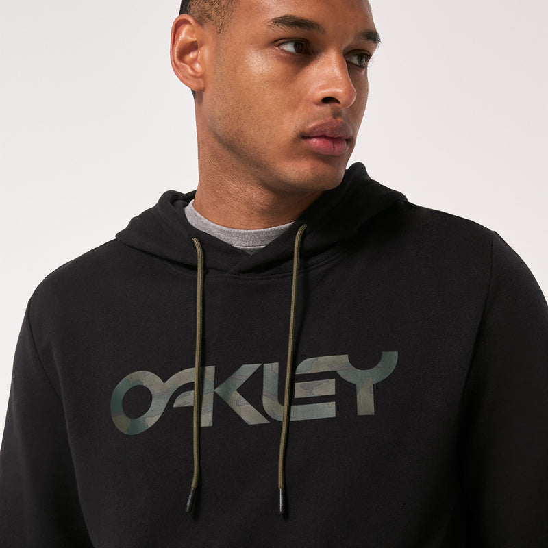 Load image into Gallery viewer, Oakley B1B PO Hoodie 2.0 - Black/Camo Hunter - front
