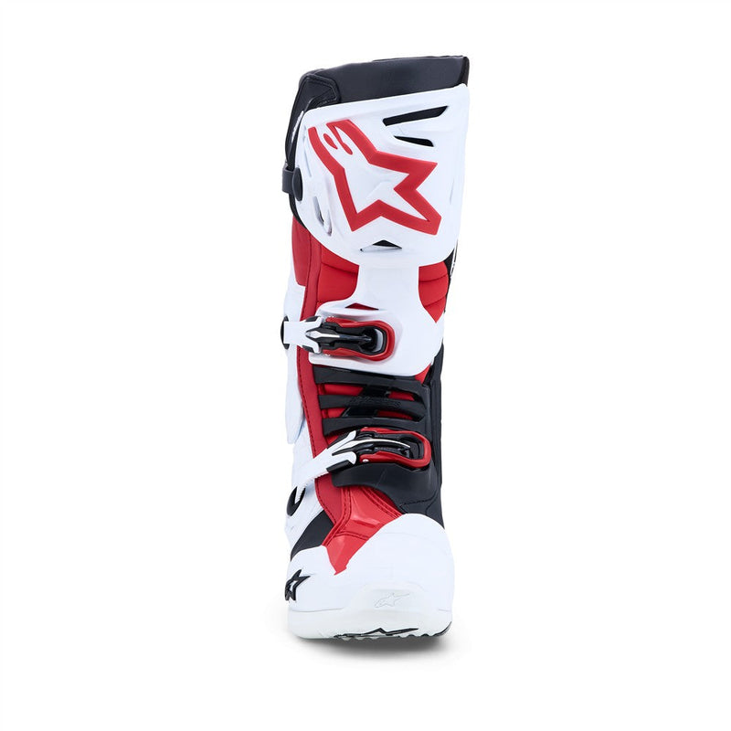 Load image into Gallery viewer, Alpinestars Tech-10 MX Boots White/Black/Bright Red

