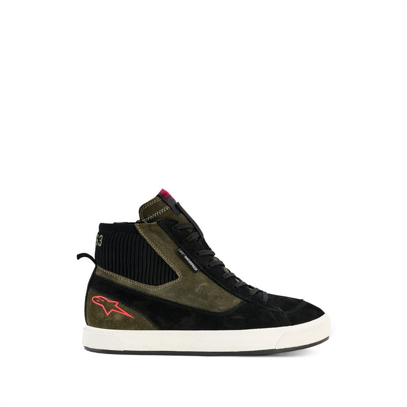 Load image into Gallery viewer, Alpinestars Stated Waterproof Shoes Military Green/Black/Off White /42

