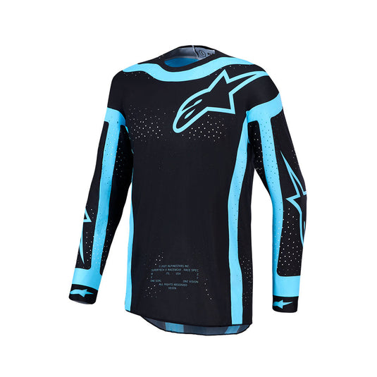 Alpinestars Supertech Vesta Jersey Black/Turquoise
