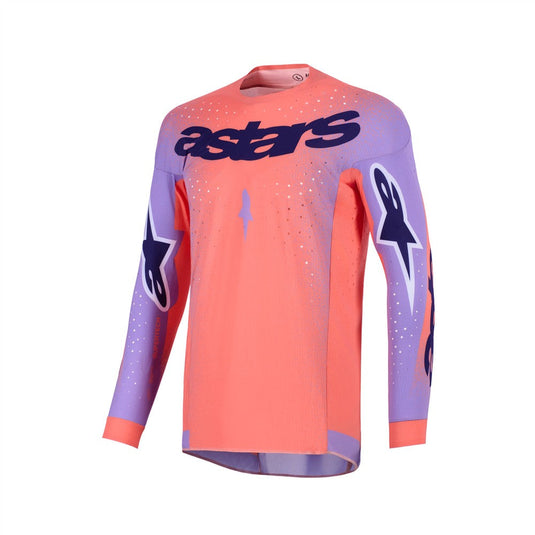 Alpinestars Supertech Scenz Jersey Hot Coral/Purple