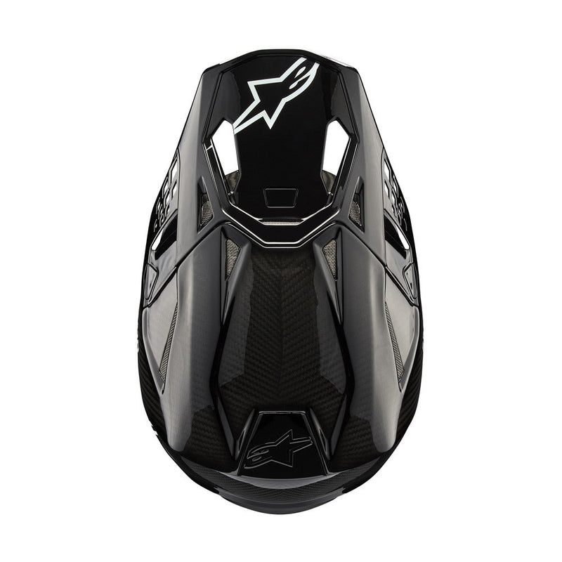 Load image into Gallery viewer, Alpinestars Supertech S-M10 Helmet Black Gloss Carbon
