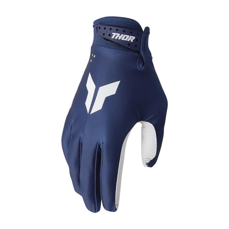 Load image into Gallery viewer, THOR GLOVE YOUTH LAUNCHMODE SPLIT NAVY
