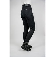 Bull-It Fury Black Skinny Motorcycle Jean (A) - LADIES