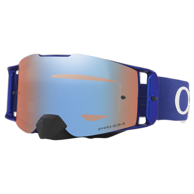Load image into Gallery viewer, Front Line MX Goggle Moto Blue w PRIZM MX Sapph Oa
