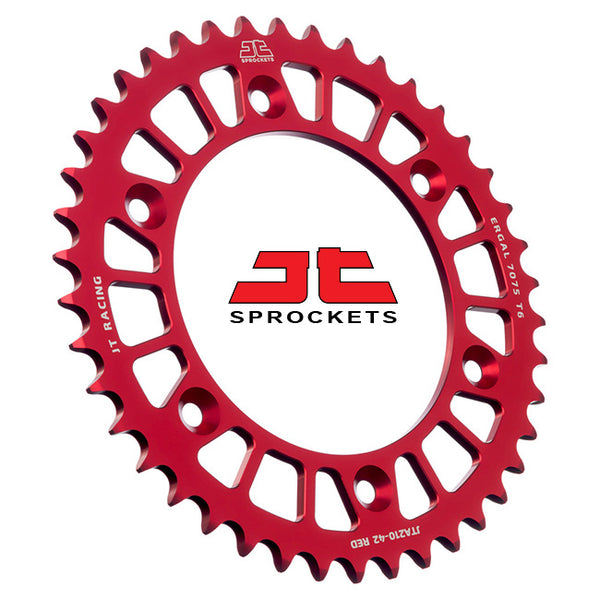 JT Sprocket Rear Alloy Red