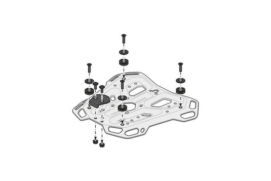 REAR CARRIER SW MOTECH ADVENTURE RACK YAMAHA FJ-09 17-20 MT-09 TRACER 17-20 TRACER 900 17-20