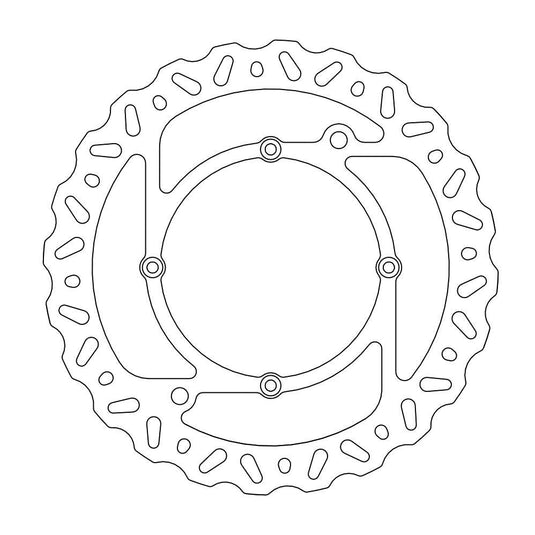 BRAKE DISC FRONT MOTO MASTER HUSQVARNA FLAME