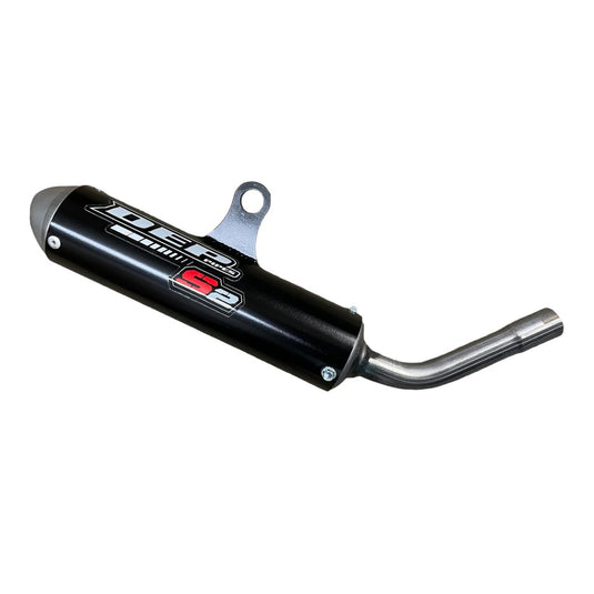 SILENCER DEP GAS GAS MC65 24-ON HUSQVARNA TC65 24-ON KTM 65 SX 24-ON BLACK