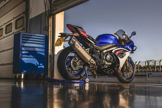 2027 Suzuki GSX-R 1000 R 40th Anniversary Edition - Pearl Vigor Blue/Pearl Tech White