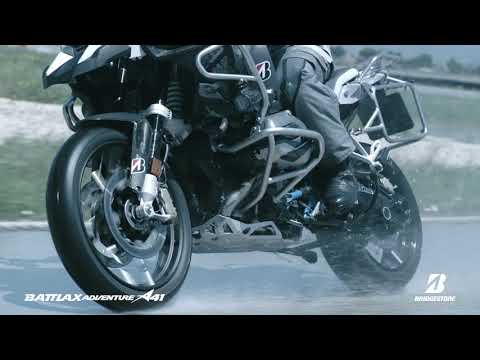 Load and play video in Gallery viewer, Bridgestone A41 150/70-17 Rear Tubeless Adventure Tyre (69V)
