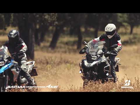 Load and play video in Gallery viewer, Bridgestone AX41 170/60-17 Rear Tubeless Adventure Tyre (72Q)
