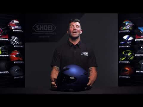 Load and play video in Gallery viewer, Shoei NXR2 Helmet Fearless - Black / Gold TC5
