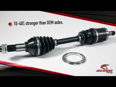 Load and play video in Gallery viewer, ATV CV/Axle 8 Ball Complete Shaft Kawasaki
