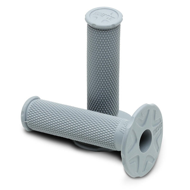 Load image into Gallery viewer, MX Single Density Grips - Full Diamond - Light-Gre
