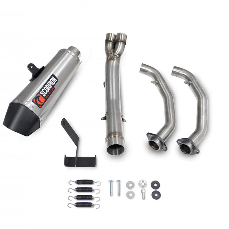 Load image into Gallery viewer, SERKET TAPER FULL SYSTEM STAINLESS STEEL, KAWASAKI NINJA 650 17-CURRENT
2017 - 2022
