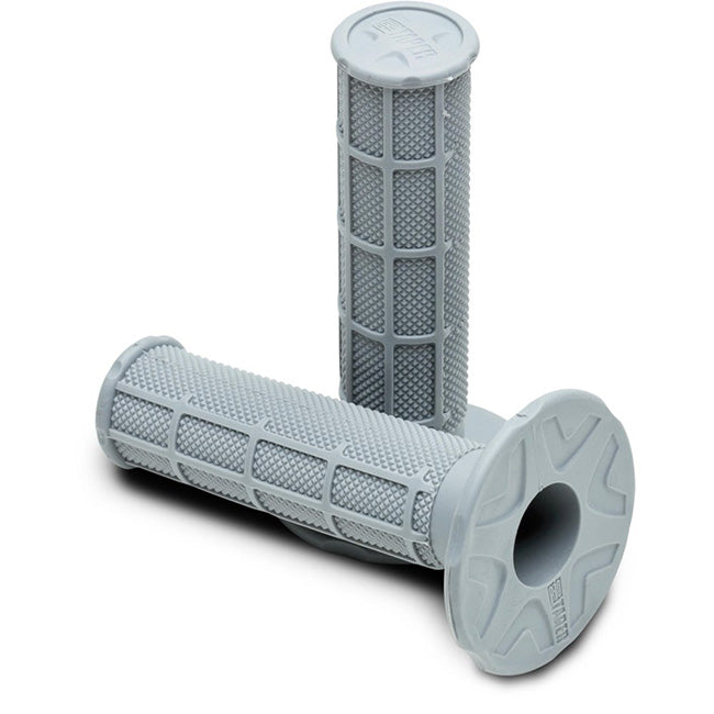 Load image into Gallery viewer, MX Single Density Grips - Half Waffle - Light Grey, Soft Compound
