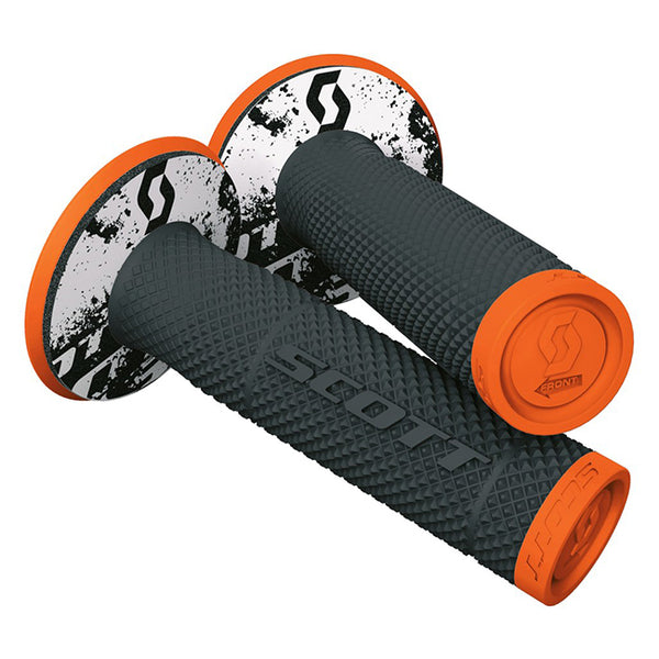 SCOTT SXII Grips Neon Orange Black