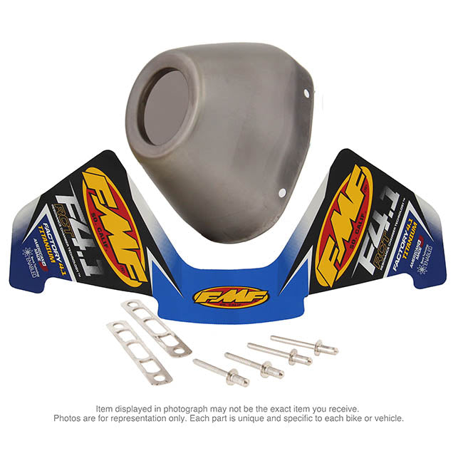 Load image into Gallery viewer, FMF RCT 4.1 TITNIUM REPLACEMENT END CAP KIT
