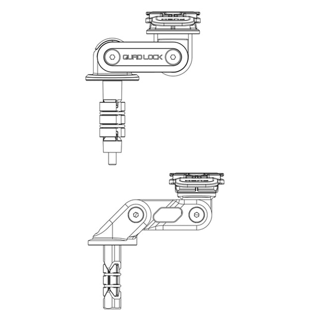 Load image into Gallery viewer, Quadlock Forkstem Mount PRO tech
