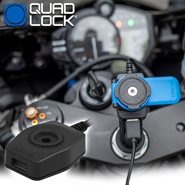 Load image into Gallery viewer, Quad lock Moto-USB-Charger
